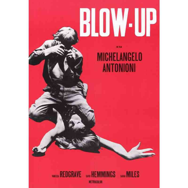 Póster Blow up (Deseo de una mañana de verano)