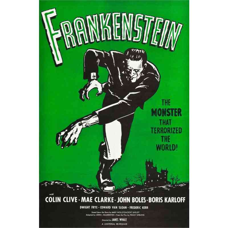 Póster El doctor Frankenstein