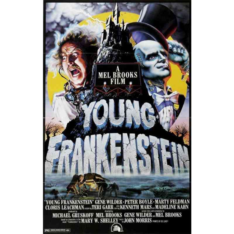 Póster El jovencito Frankenstein