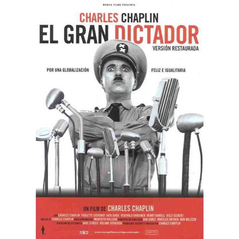 Póster El gran dictador