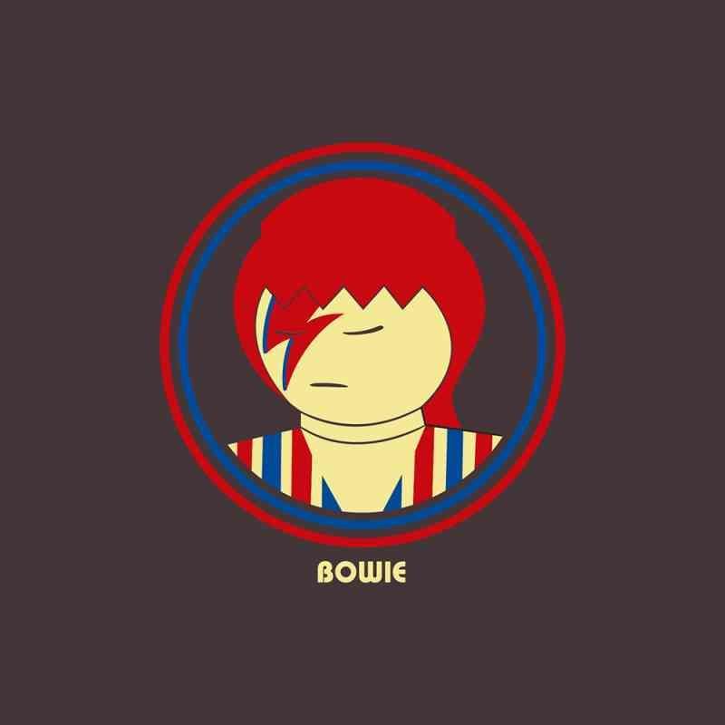 Camiseta Bowie click