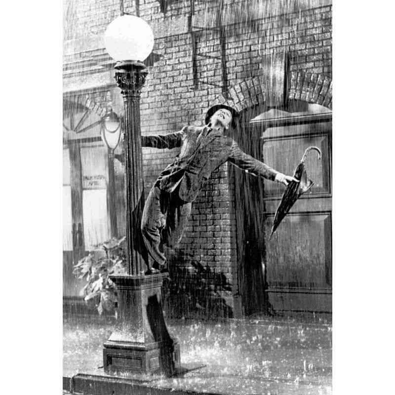 Póster Cantando bajo la lluvia