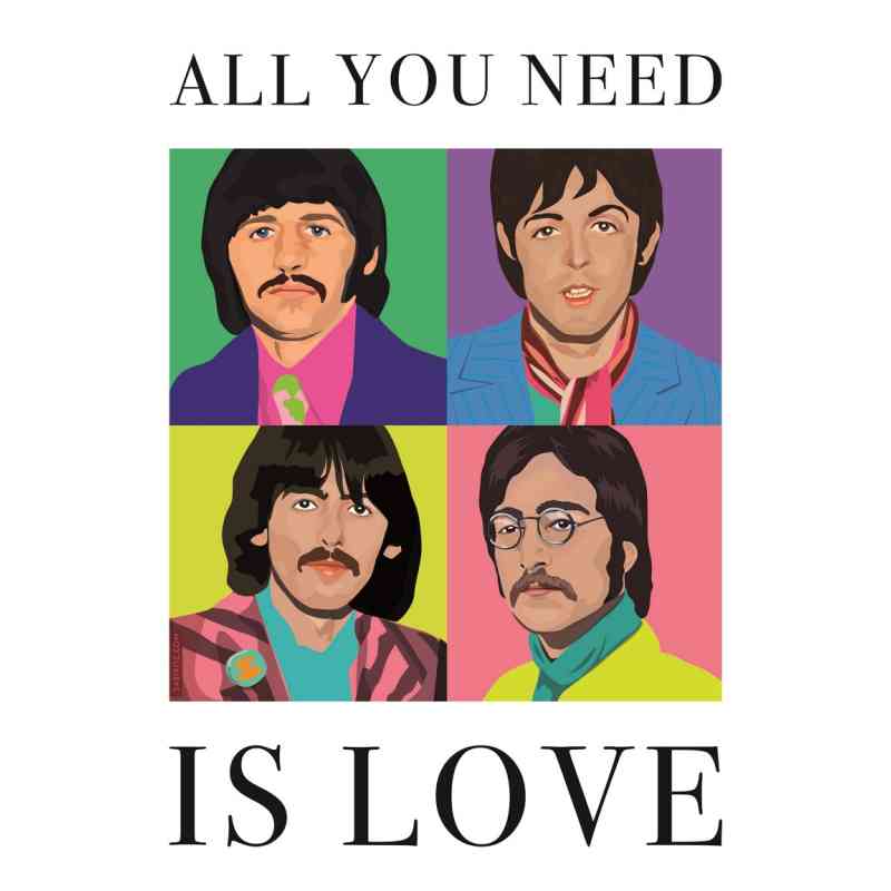 Print All you need is love - The Beatles