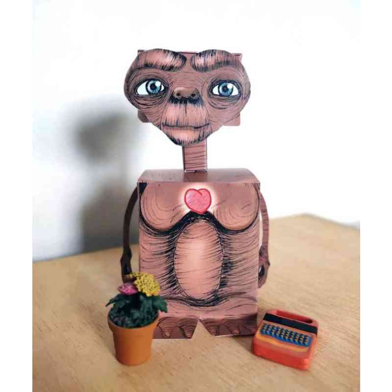 Recortable de E.T. el extraterrestre