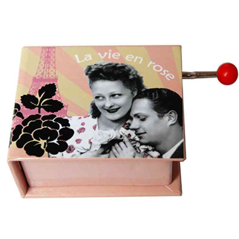 Caja de música La vie en rose