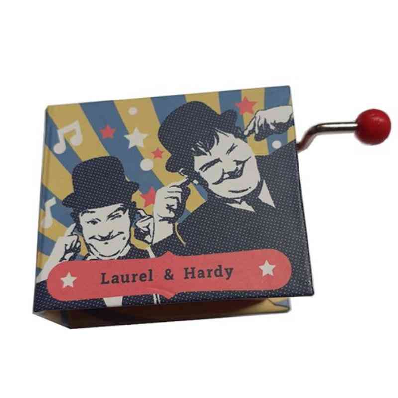 Caja de música Laurel & Hardy - El gordo y el flaco