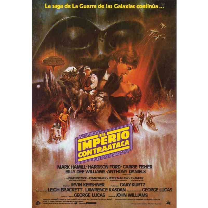 Póster La guerra de las galaxias. Episodio V: El imperio contraataca - Star Wars