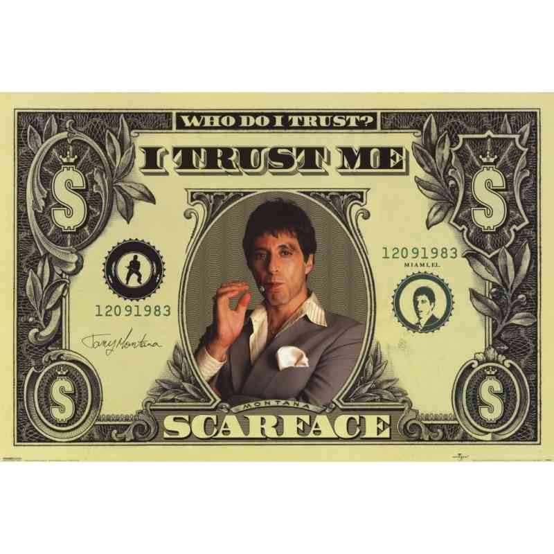Póster El precio del poder - Scarface