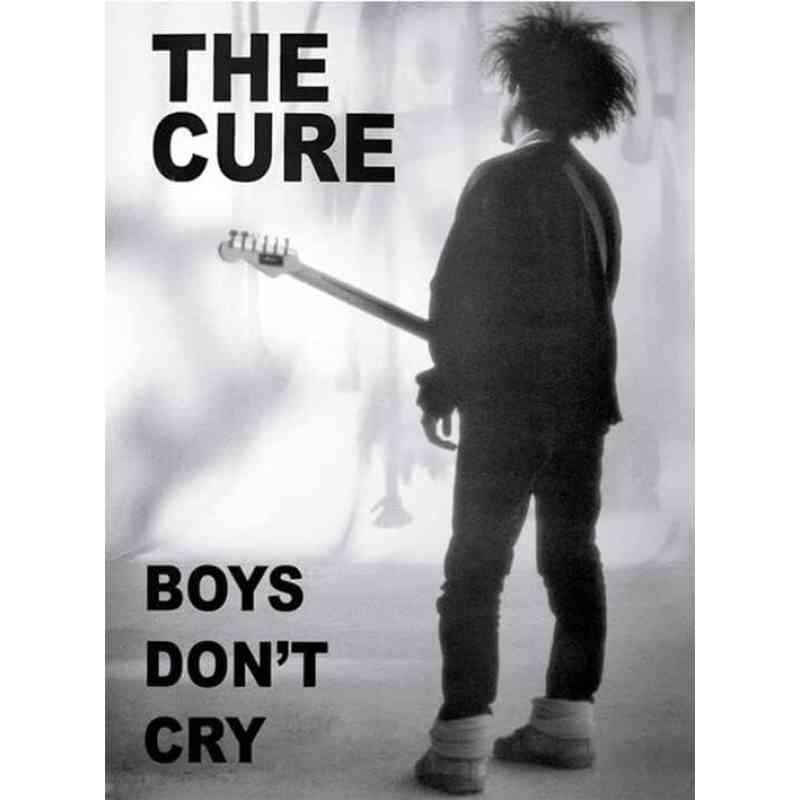 Póster The Cure - Boys don't cry