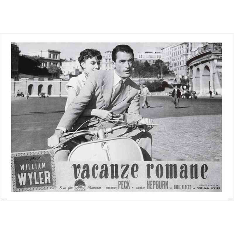 Póster Vacaciones en Roma