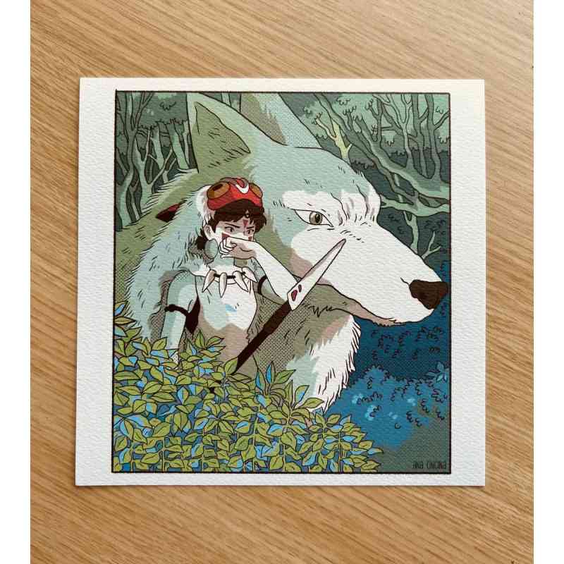 Print La princesa Mononoke