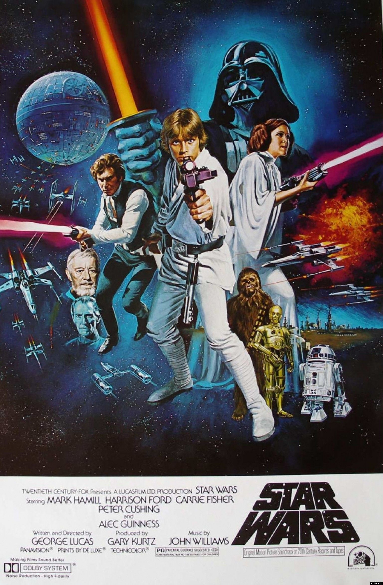 Póster La guerra de las galaxias. Episodio IV: Una nueva esperanza - Star Wars