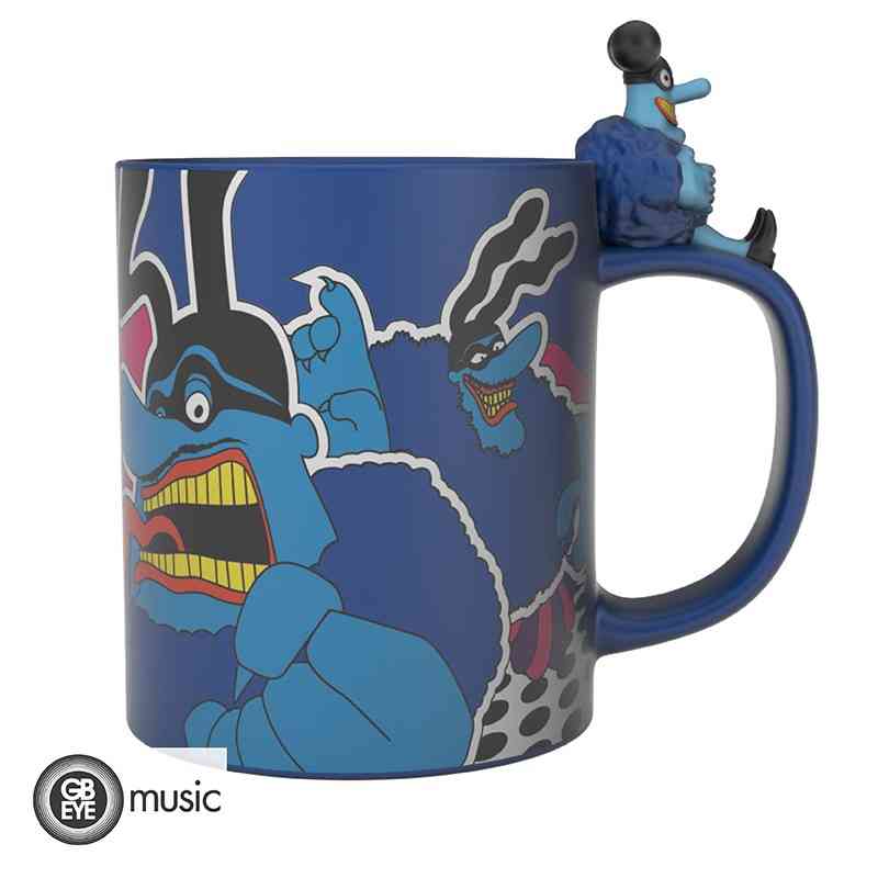 Taza 3D The Beatles Yellow Submarine - Blue meanie