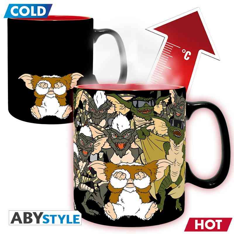 Taza Gremlins con efecto térmico