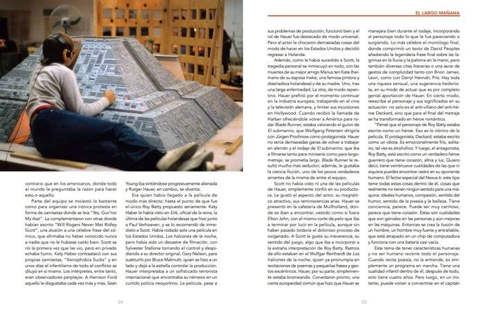 BLADE RUNNER. EL LIBRO DEL 40 ANIVERSARIO - Ramón Alfonso, Jesús Palacios y Adrián Sánchez - Imagen 2