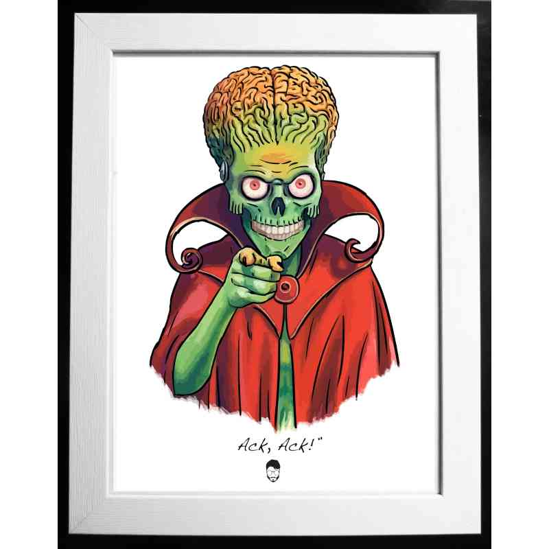Print Mars attacks!