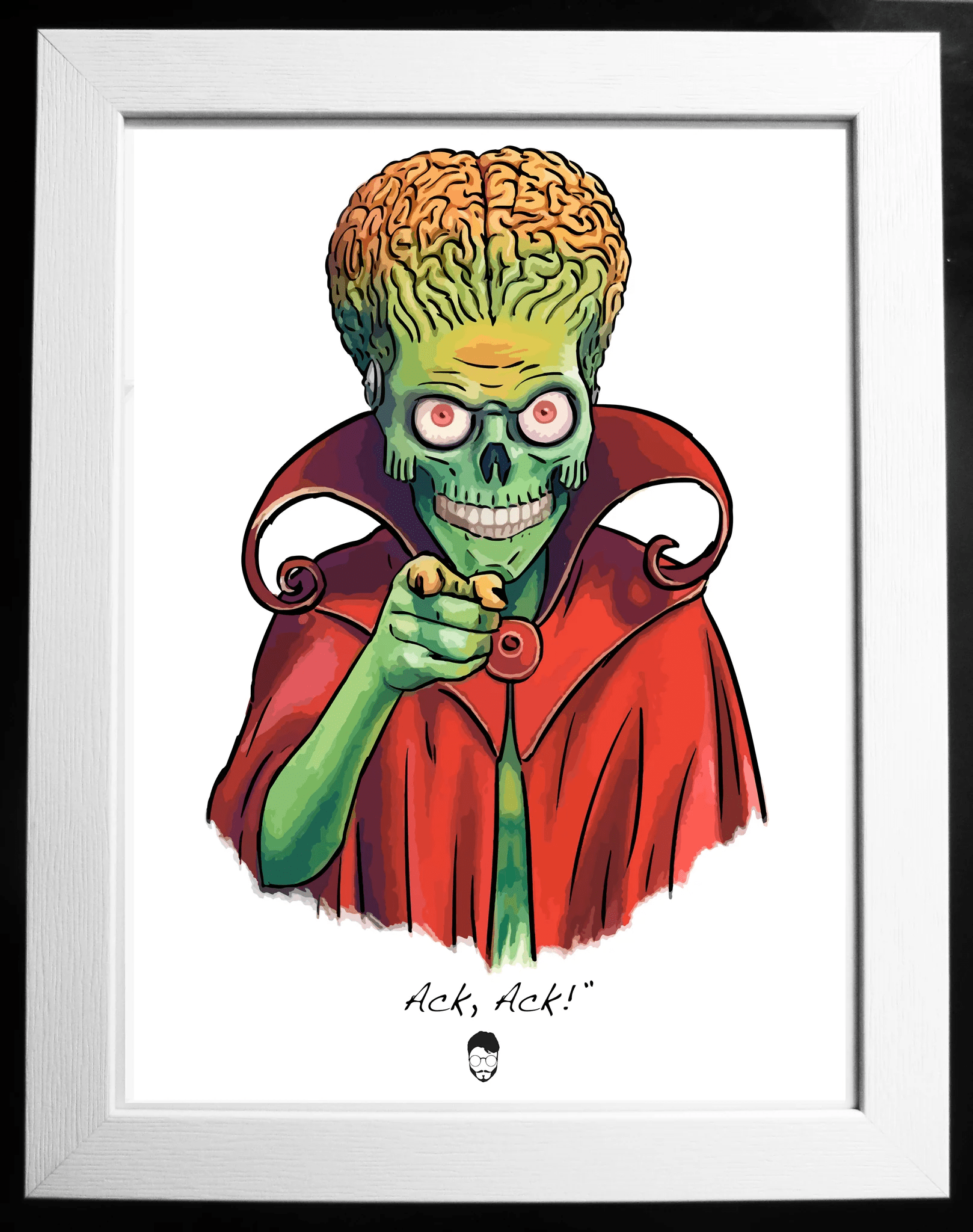 Print Mars attacks!