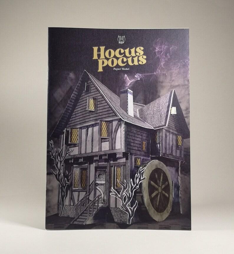 Maqueta recortable Cabaña de las hermanas Sanderson - El retorno de las brujas - Imagen 4
