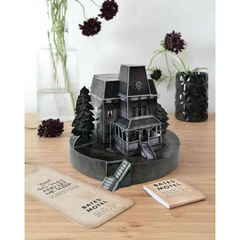 Maqueta recortable Motel Bates - Psicosis