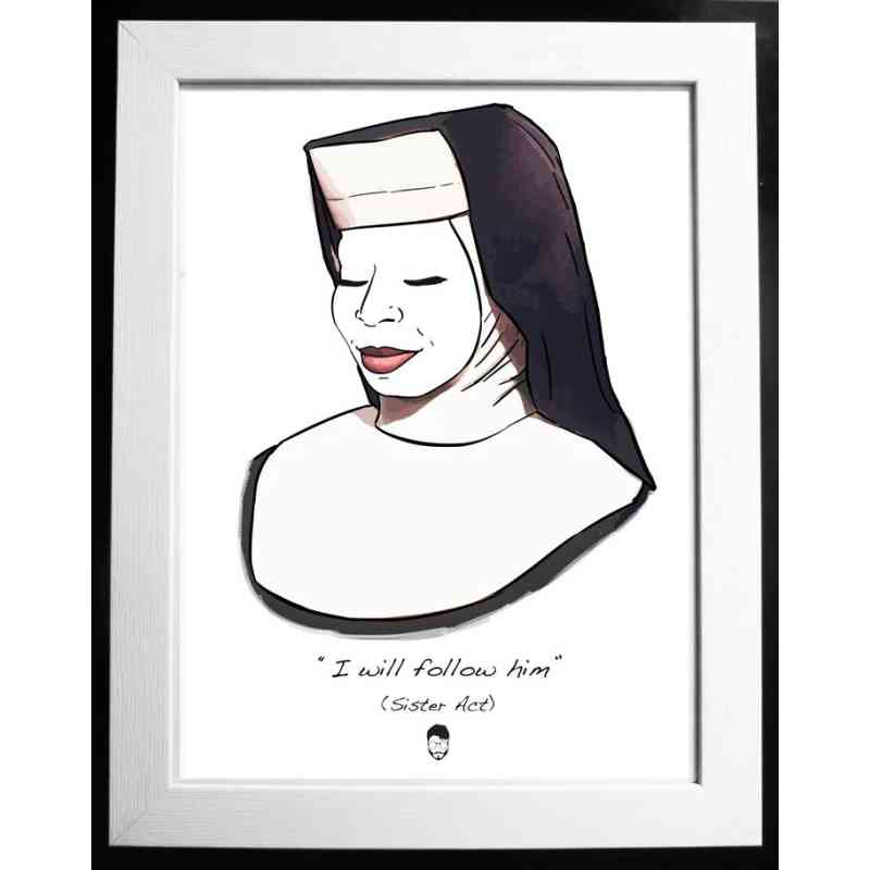 Print Sister act (Una monja de cuidado) - Whoopi Goldberg