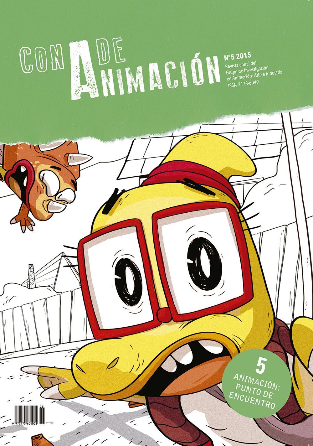 CON A DE ANIMACIÓN. Nº5 (2015) ANIMACIÓN: PUNTO DE ENCUENTRO - Varios autores