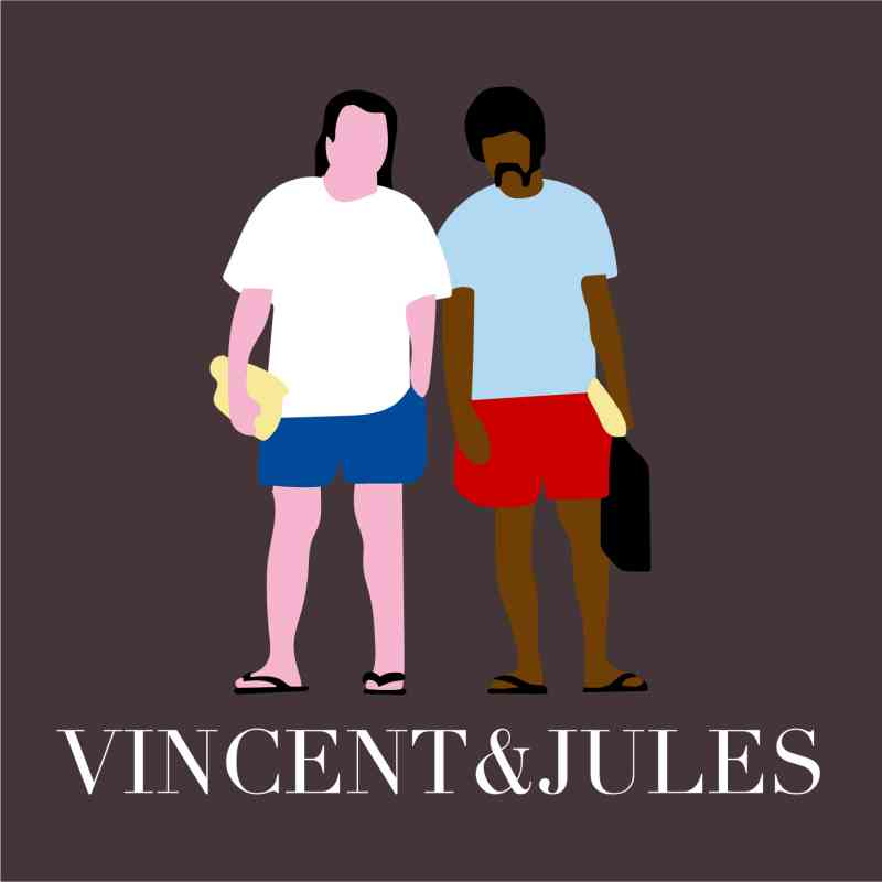 Camiseta Vincent & Jules - Pulp Fiction