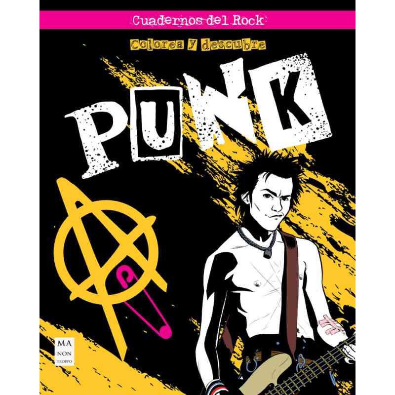 COLOREA Y DESCUBRE: PUNK - Fernando López Casado