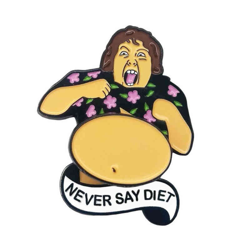 Pin interactivo Never say diet
