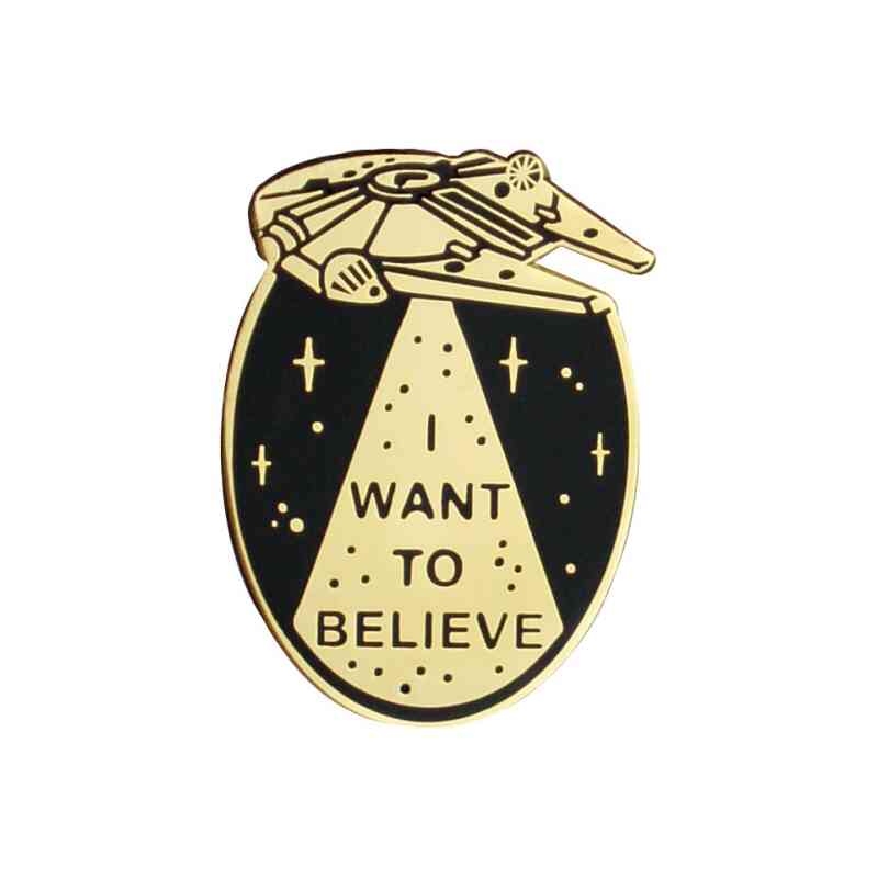 Pin I want to believe